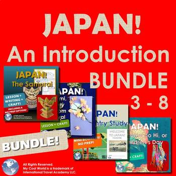 Preview of Japan! An Introduction Bundle - Country Study, Mapping, Art, Writing, & More!