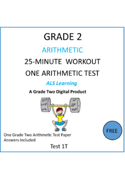 Preview of A FREE GRADE 2 EOY/Midyear MATH ASSESSMENT (ARITHMETIC)