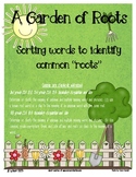 A Garden of Roots lesson and center pack for common core s