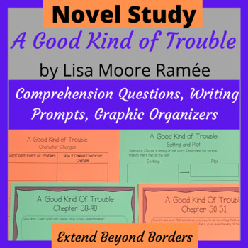 Preview of A Good Kind of Trouble by Lisa Moore Ramée Novel Study