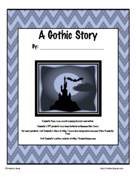 Preview of A Gothic Story Writing Activity
