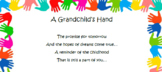 A Grandchild's Hand {for Grandparent's Day} *Handprint Edition*