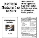 A Guide for Mentoring New Teachers