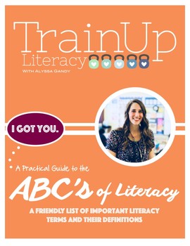 Preview of A Guide to Literacy Vocabulary