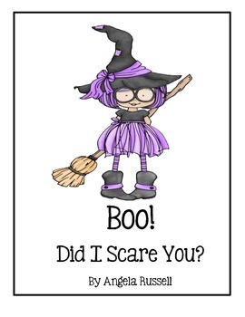 Preview of Halloween Book - Boo! Did I Scare You?