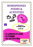 Homophones Poems And Activities - Section 2