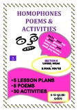 Homophones Poems And Activities - Section 6