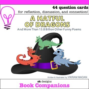 Preview of A Hatful of Dragons Poetry Discussion Questions Google Slides™ Compatible