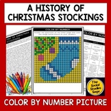 A History of Christmas Stockings || Color by Number Readin