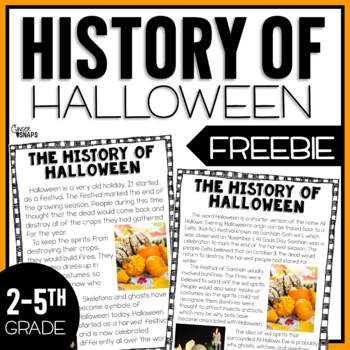 Preview of A History of Halloween
