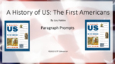 A History of US Books 1-10 Chapter Paragraph Response PowerPoints