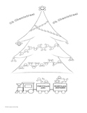 A Holiday Chemistry Coloring Page - Oh Chemistree!