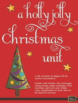 Affiche déco Holly Jolly - Geometric Shapes in Festive Colors - Posters