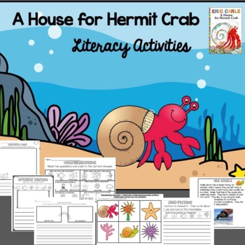 Preview of A House For Hermit Crab - 15 extension activities
