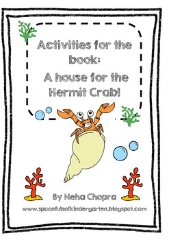 A House For Hermit Crab Activity Pack by Neha Chopra TpT