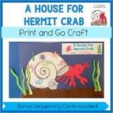 A House For Hermit Crab - Printable Craft - with Bonus Seq