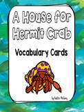 A House for Hermit Crab Vocabulary Cards