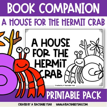 Preview of A House for the Hermit Crab Worksheets and Activities for ESL Students