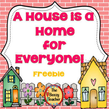 Preview of A House is a  Home for Everyone! Freebie