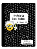 A How-to Guide for Science Notebook Set-Up: Elementary Grades
