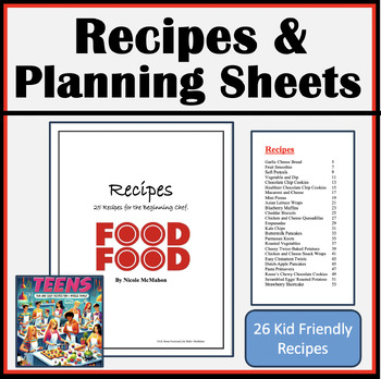 Preview of Engaging Kid-Friendly Cooking: 24 Recipes & Planning Guides for FACS Educators"