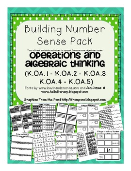 Preview of A Huge Number Sense Bundle: Common Core Operations and Algebraic Thinking (OA)