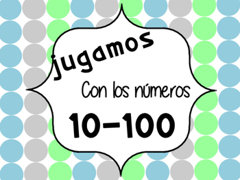Preview of A JUGAR CON LOS NUMEROS 1 - 100