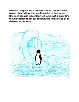 Preview of A Jealous Penguin Learns a Lesson