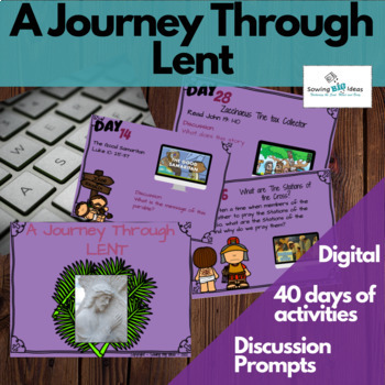 Preview of A Journey Through Lent