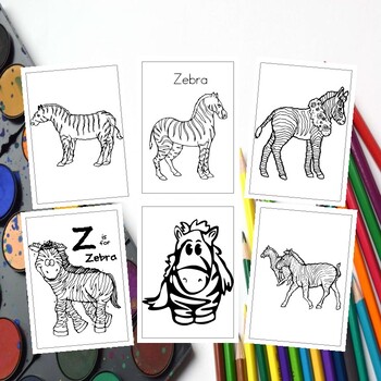 How to Draw a Cartoon Cute Zebra,Drawing Animal - YouTube