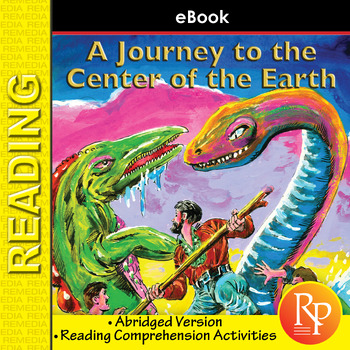 Preview of Journey to the Center of the Earth -  Abridged Novel, Guide, Reading Activities