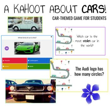 A Kahoot About CARS! Game for Fun. by Indigo | TPT