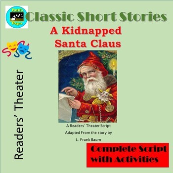 Preview of A Kidnapped Santa Claus, A Script for Easy Reading Hi/Lo