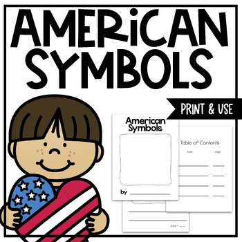 Preview of A Kindergarten Introduction to American Symbols