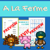 A La Ferme - French Core Grade 2, 3, 4 Ontario