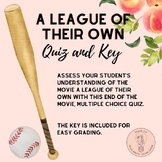A League of Their Own Quiz and Key