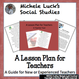 A Lesson Plan for Teachers, New or Old (Experienced, that 