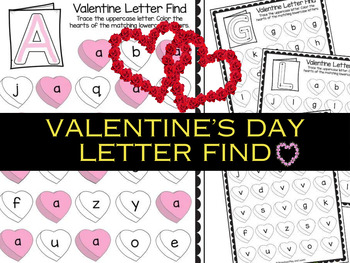 Preview of A Letter For My Heart A-Z - Valentine's Day Worksheets