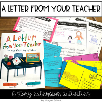A Letter From Your Teacher AND Our Class is a Family Read Aloud Activities