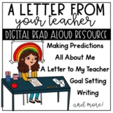 A Letter From Your Teacher Digital Reading Resource Google