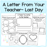 A Letter From Your Teacher: On the Last Day of School-End 