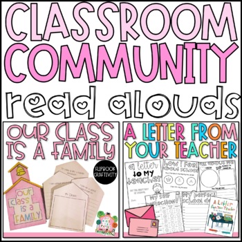 Preview of A Letter From Your Teacher | Our Class is a Family Bundle | Back to School Books