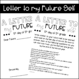 A Letter to my Future Self - 5th day of 5th grade