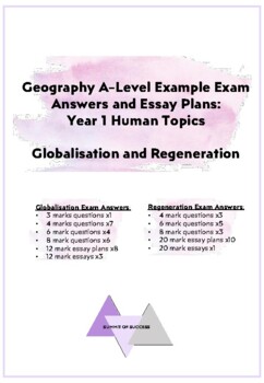 human geography essay examples