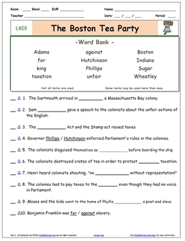 a libertys kids episode 01 40 worksheet ans sheet four quizzes