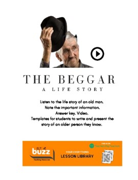 Preview of A Life Story - Listening Lesson. Storytelling. ELA. ESL. EFL. Biography.