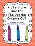 A Literature Unit for Drew Daywalt's The Day The Crayons Quit