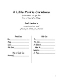 A Little Prairie Christmas Play
