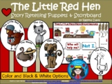 A+ Little Red Hen Story Retelling Puppets and Storyboard