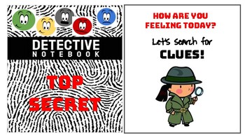 Preview of A Little SPOT of Feeling - Detective notebook